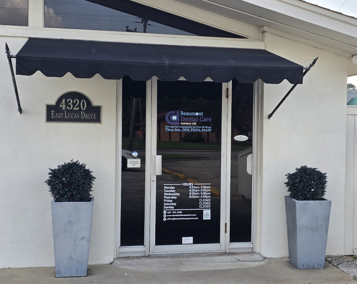 Beaumont Dental Care: Titus Son, DDS & William K. Baxley, DDS photo 3
