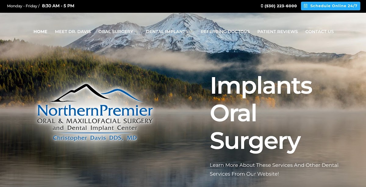 Christopher Davis, DDS, MD - Northern Premier Oral & Maxillofacial Surgery - Redding, Ca photo 1