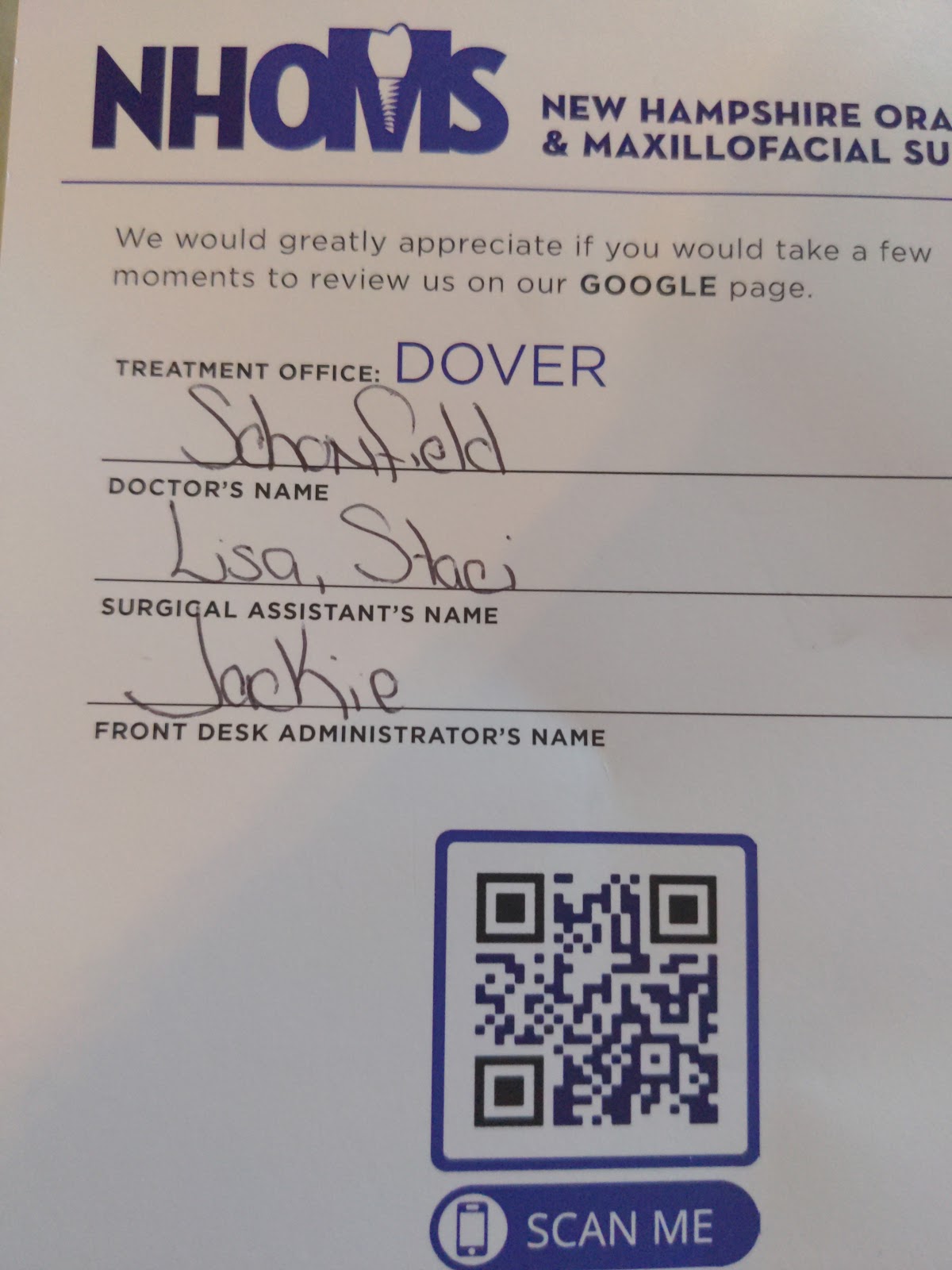 Nhoms: New Hampshire Oral and Maxillofacial Surgery - Dover photo 2