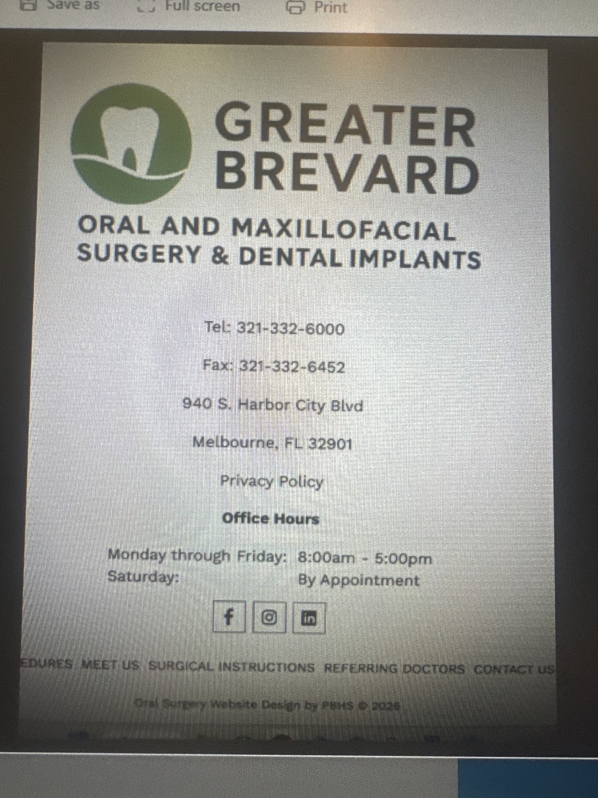 Greater Brevard Oral and Maxillofacial Surgery & Dental Implants photo 5