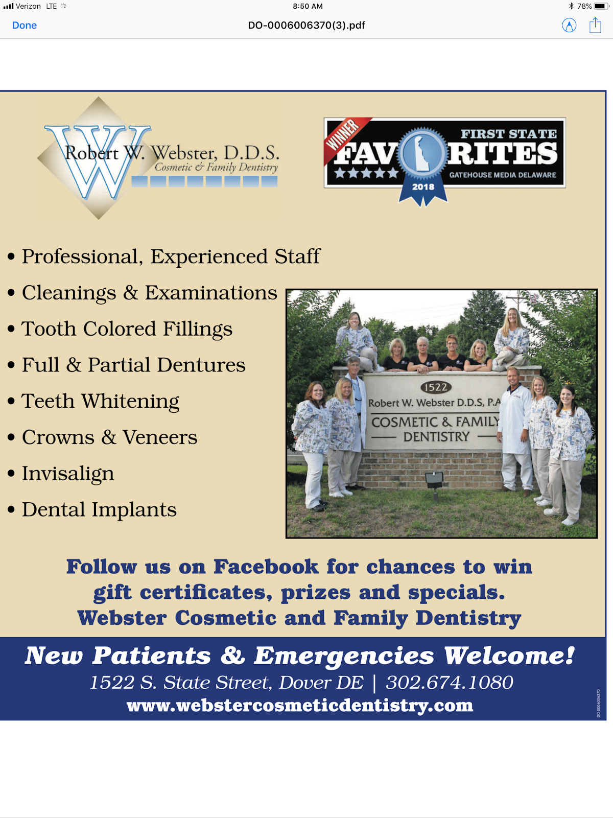 Webster Cosmetic & Family Dentistry photo 4